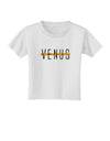 Planet Venus Text Only Toddler T-Shirt-Toddler T-Shirt-TooLoud-White-2T-Davson Sales