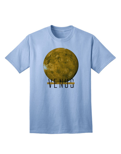 Planet Venus Text - Premium Adult T-Shirt for the Modern Cosmophile-Mens T-shirts-TooLoud-Light-Blue-Small-Davson Sales