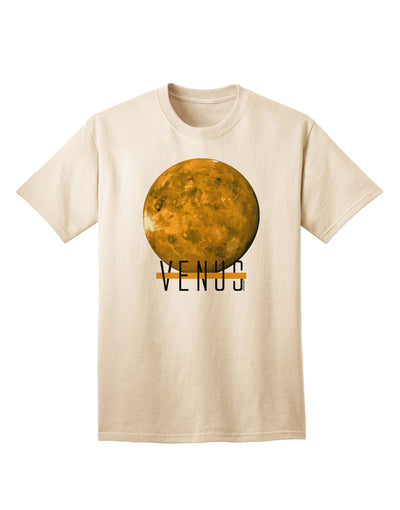 Planet Venus Text - Premium Adult T-Shirt for the Modern Cosmophile-Mens T-shirts-TooLoud-Natural-Small-Davson Sales