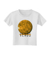 Planet Venus Text Toddler T-Shirt-Toddler T-Shirt-TooLoud-White-2T-Davson Sales