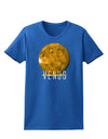 Planet Venus Text Womens Dark T-Shirt-TooLoud-Royal-Blue-X-Small-Davson Sales