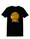 Planet Venus Text Womens Dark T-Shirt-TooLoud-Black-X-Small-Davson Sales