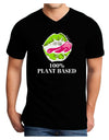 Plant Based Adult V-Neck T-shirt-Mens T-Shirt-TooLoud-Black-Small-Davson Sales