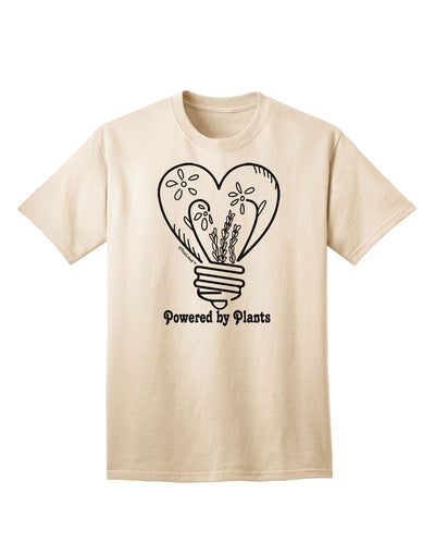 Plant-Powered Adult T-Shirt-Mens T-shirts-TooLoud-Natural-Small-Davson Sales