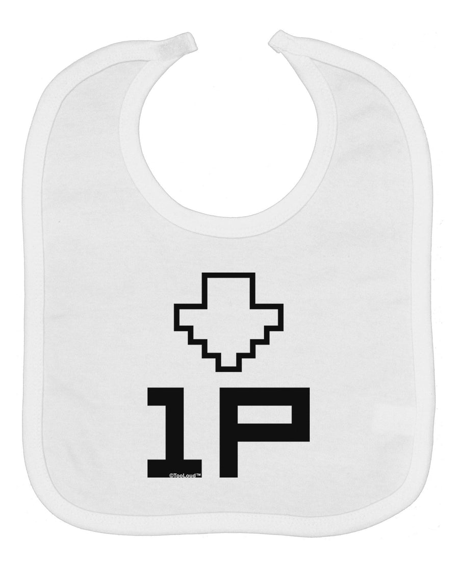 Player One Couples Design Baby Bib