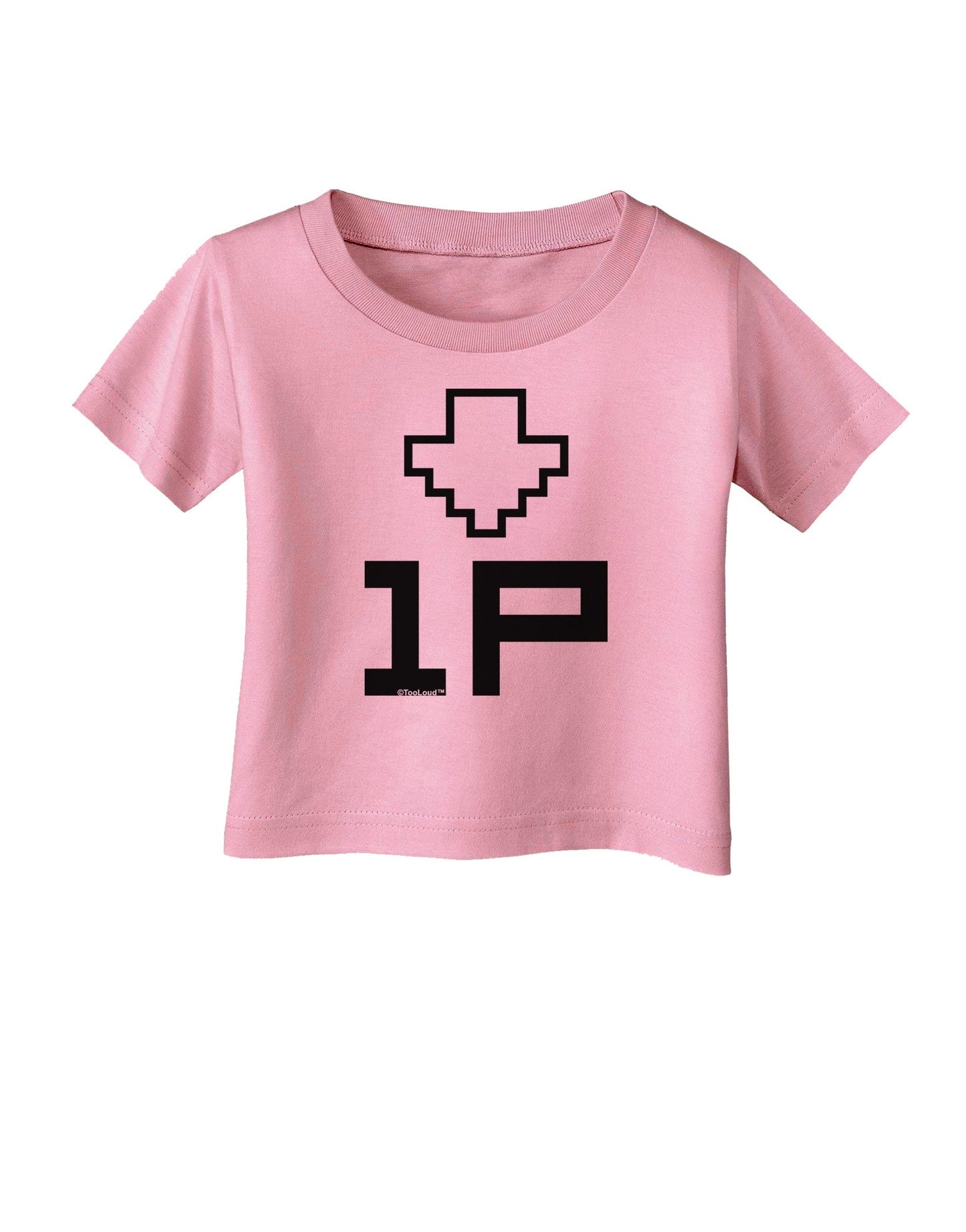 Player One Couples Design Infant T-Shirt-Infant T-Shirt-TooLoud-Candy-Pink-06-Months-Davson Sales