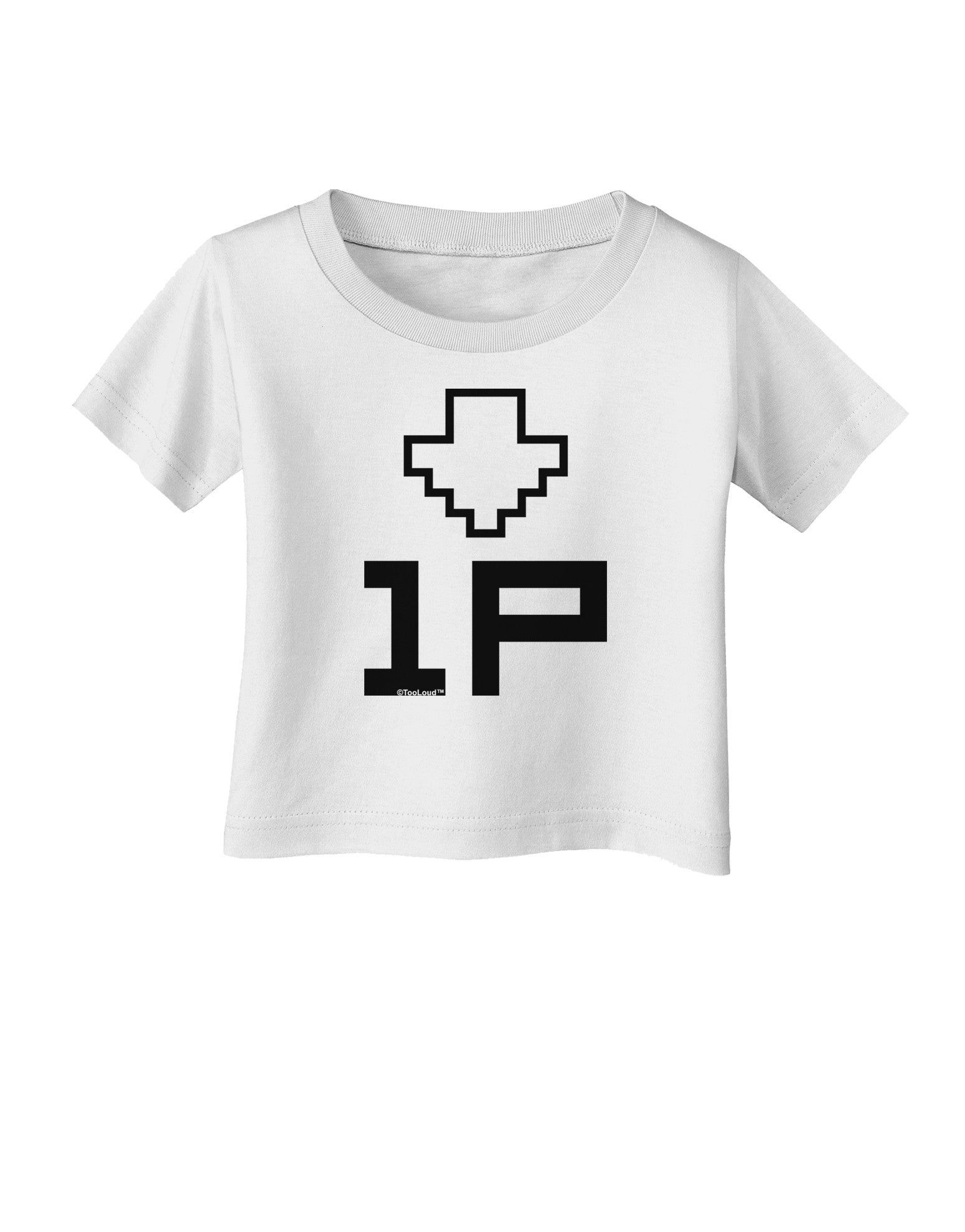 Player One Couples Design Infant T-Shirt-Infant T-Shirt-TooLoud-White-06-Months-Davson Sales