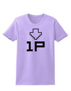 Player One Couples Design Womens T-Shirt-Womens T-Shirt-TooLoud-Lavender-X-Small-Davson Sales