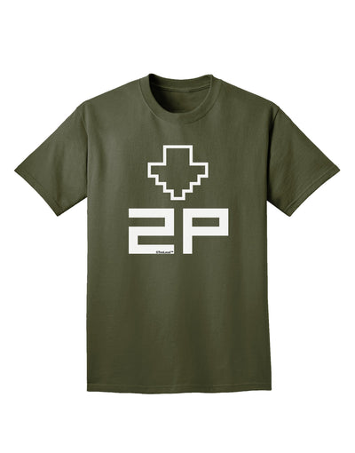 Player Two Selection Icon Adult Dark T-Shirt-Mens T-Shirt-TooLoud-Military-Green-Small-Davson Sales