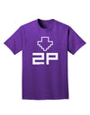 Player Two Selection Icon Adult Dark T-Shirt-Mens T-Shirt-TooLoud-Purple-Small-Davson Sales