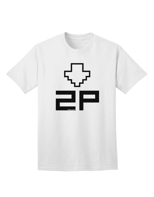 Player Two Selection Icon Adult T-Shirt-Mens T-Shirt-TooLoud-White-Small-Davson Sales