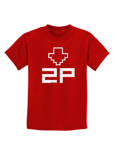 Player Two Selection Icon Childrens Dark T-Shirt-Childrens T-Shirt-TooLoud-Red-X-Small-Davson Sales