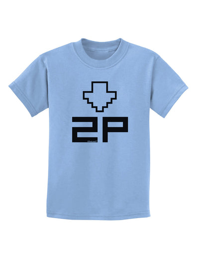 Player Two Selection Icon Childrens T-Shirt-Childrens T-Shirt-TooLoud-Light-Blue-X-Small-Davson Sales