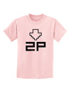 Player Two Selection Icon Childrens T-Shirt-Childrens T-Shirt-TooLoud-PalePink-X-Small-Davson Sales