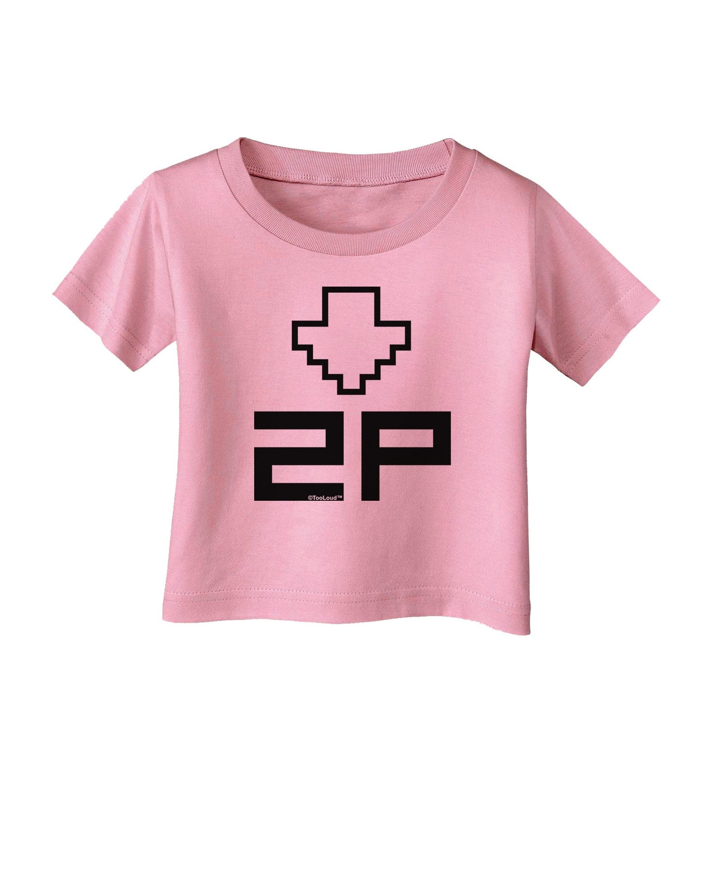 Player Two Selection Icon Infant T-Shirt-Infant T-Shirt-TooLoud-Candy-Pink-06-Months-Davson Sales