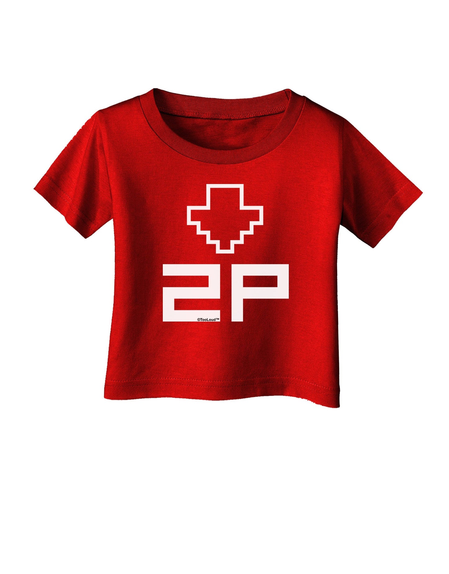 Player Two Selection Icon Infant T-Shirt Dark-Infant T-Shirt-TooLoud-Red-06-Months-Davson Sales