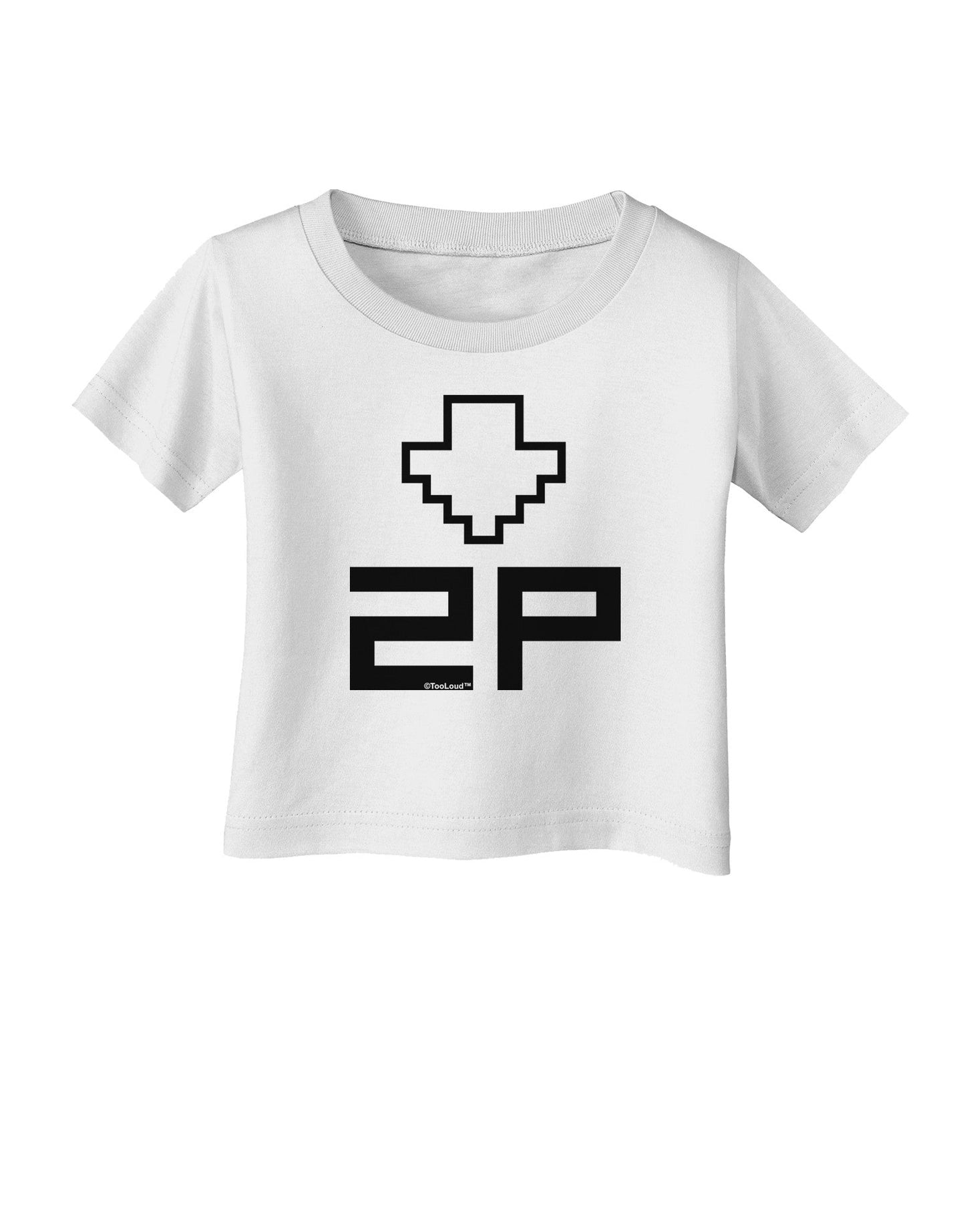 Player Two Selection Icon Infant T-Shirt-Infant T-Shirt-TooLoud-White-06-Months-Davson Sales