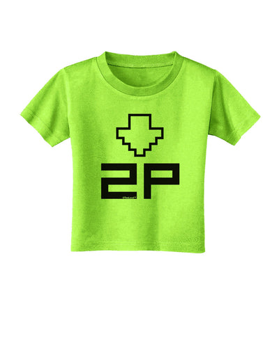 Player Two Selection Icon Toddler T-Shirt-Toddler T-Shirt-TooLoud-Lime-Green-2T-Davson Sales