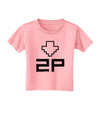 Player Two Selection Icon Toddler T-Shirt-Toddler T-Shirt-TooLoud-Candy-Pink-2T-Davson Sales