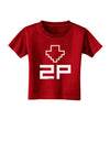 Player Two Selection Icon Toddler T-Shirt Dark-Toddler T-Shirt-TooLoud-Red-2T-Davson Sales