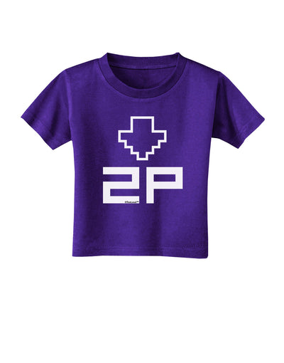 Player Two Selection Icon Toddler T-Shirt Dark-Toddler T-Shirt-TooLoud-Purple-2T-Davson Sales