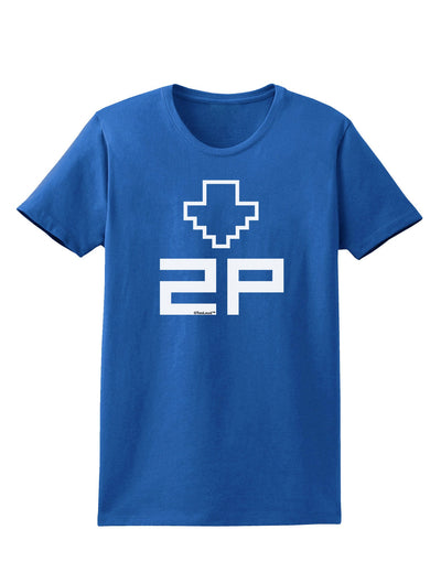 Player Two Selection Icon Womens Dark T-Shirt-TooLoud-Royal-Blue-X-Small-Davson Sales