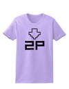 Player Two Selection Icon Womens T-Shirt-Womens T-Shirt-TooLoud-Lavender-X-Small-Davson Sales