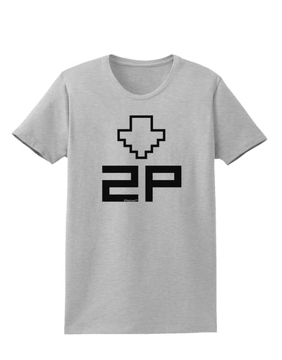 Player Two Selection Icon Womens T-Shirt-Womens T-Shirt-TooLoud-AshGray-X-Small-Davson Sales