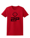 Player Two Selection Icon Womens T-Shirt-Womens T-Shirt-TooLoud-Red-X-Small-Davson Sales