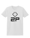 Player Two Selection Icon Womens T-Shirt-Womens T-Shirt-TooLoud-White-X-Small-Davson Sales