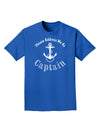 Please Address Me As Captain Adult Dark T-Shirt-Mens T-Shirt-TooLoud-Royal-Blue-Small-Davson Sales