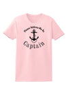 Please Address Me As Captain Womens T-Shirt-Womens T-Shirt-TooLoud-PalePink-X-Small-Davson Sales