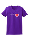 Please Don't Break My Heart Code Womens Dark T-Shirt-TooLoud-Purple-X-Small-Davson Sales