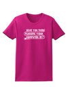 Plugging Your Computer In Womens Dark T-Shirt-TooLoud-Hot-Pink-Small-Davson Sales