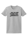 Plugging Your Computer In Womens T-Shirt-Womens T-Shirt-TooLoud-AshGray-X-Small-Davson Sales