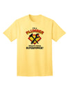 Plumber - Superpower Adult T-Shirt-unisex t-shirt-TooLoud-Yellow-Small-Davson Sales