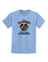 Plumber - Superpower Childrens T-Shirt-Childrens T-Shirt-TooLoud-Light-Blue-X-Small-Davson Sales