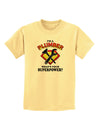 Plumber - Superpower Childrens T-Shirt-Childrens T-Shirt-TooLoud-Daffodil-Yellow-X-Small-Davson Sales