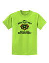 Police Officer - Superpower Childrens T-Shirt-Childrens T-Shirt-TooLoud-Lime-Green-X-Small-Davson Sales