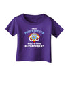 Police Officer - Superpower Infant T-Shirt Dark-Infant T-Shirt-TooLoud-Purple-06-Months-Davson Sales