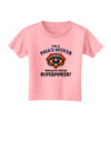 Police Officer - Superpower Toddler T-Shirt-Toddler T-Shirt-TooLoud-Candy-Pink-2T-Davson Sales