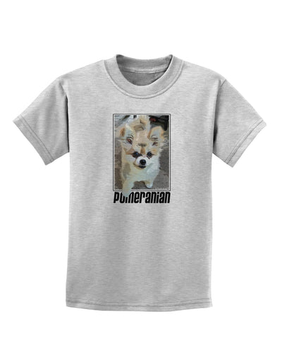 Pomeranian Step Out Childrens T-Shirt by TooLoud-Childrens T-Shirt-TooLoud-AshGray-X-Small-Davson Sales