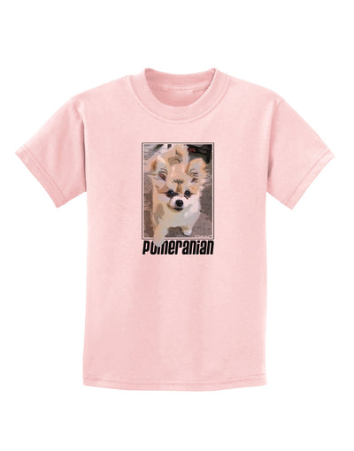 Pomeranian Step Out Childrens T-Shirt by TooLoud-Childrens T-Shirt-TooLoud-PalePink-X-Small-Davson Sales