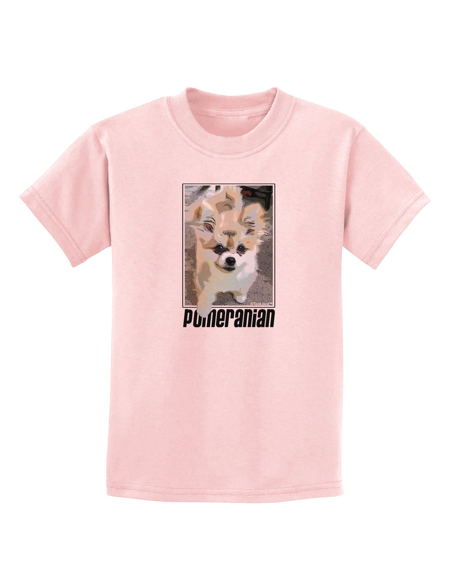 Pomeranian Step Out Childrens T-Shirt by TooLoud-Childrens T-Shirt-TooLoud-White-X-Small-Davson Sales