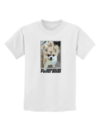 Pomeranian Step Out Childrens T-Shirt by TooLoud-Childrens T-Shirt-TooLoud-White-X-Small-Davson Sales