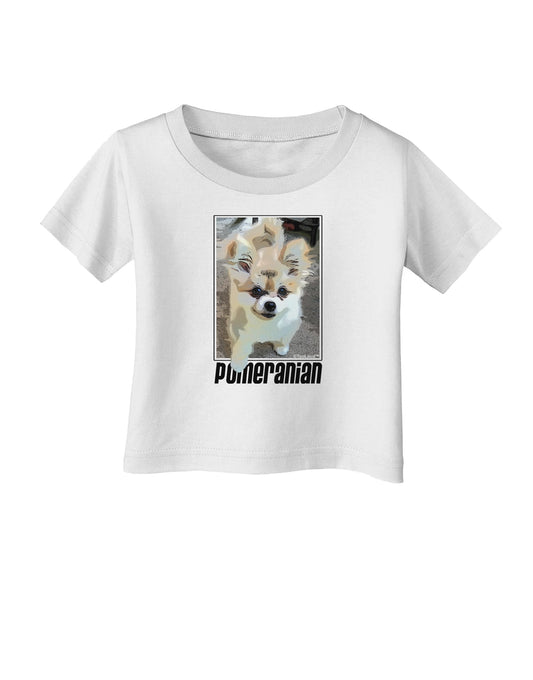 Pomeranian Step Out Infant T-Shirt by TooLoud-Infant T-Shirt-TooLoud-White-06-Months-Davson Sales