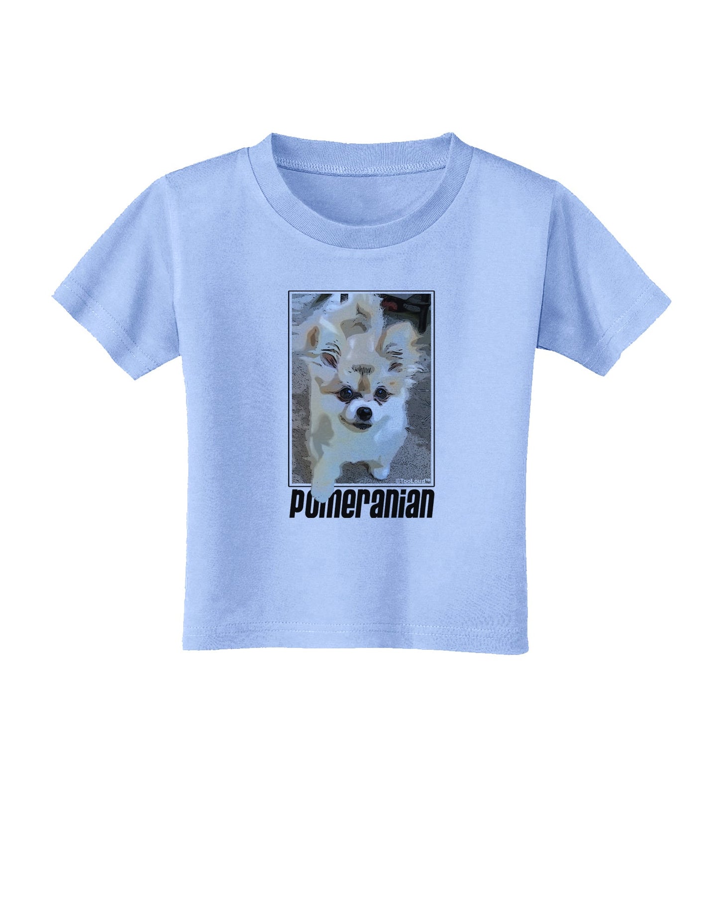 Pomeranian Step Out Toddler T-Shirt by TooLoud-Toddler T-Shirt-TooLoud-Aquatic-Blue-2T-Davson Sales