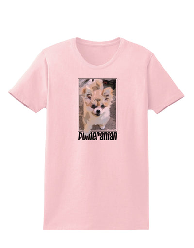 Pomeranian Step Out Womens T-Shirt by TooLoud-Womens T-Shirt-TooLoud-PalePink-X-Small-Davson Sales