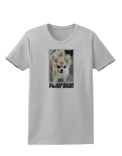 Pomeranian Step Out Womens T-Shirt by TooLoud-Womens T-Shirt-TooLoud-AshGray-X-Small-Davson Sales