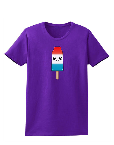 Popsicle Womens Dark T-Shirt-TooLoud-Purple-X-Small-Davson Sales